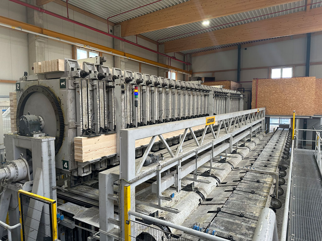 Produktionshallen Sägewerk