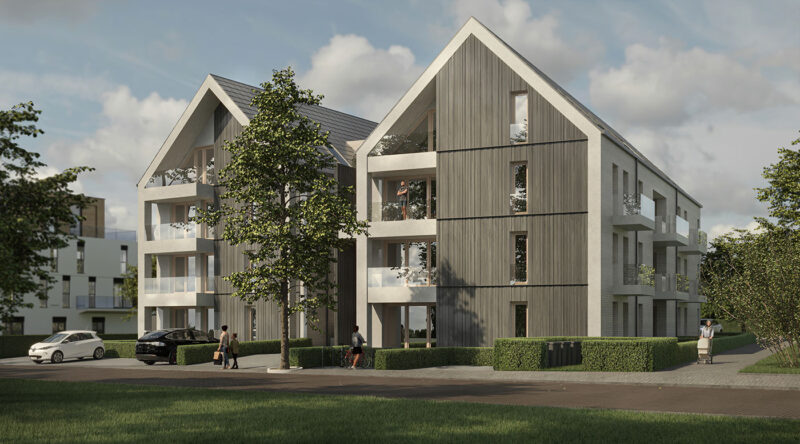 Mehrfamilienhaus in nachhaltiger Bauweise in Osnabrück